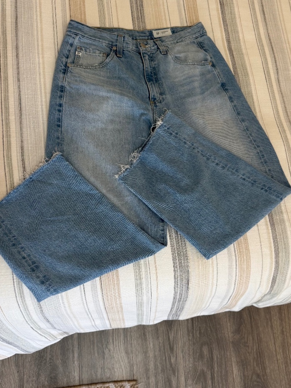 AG Hattie High Rise Barrel Crop Jeans - Picture 11 of 11
